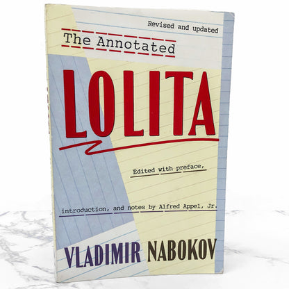 The Annotated Lolita by Vladimir Nabokov [TRADE PAPERBACK] 1991 • Vintage Books