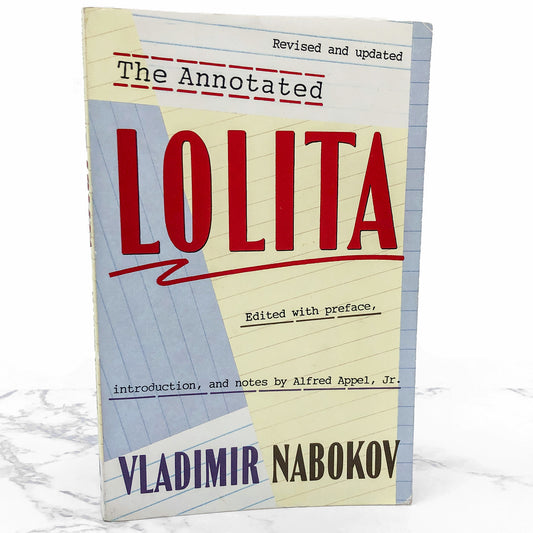 The Annotated Lolita by Vladimir Nabokov [TRADE PAPERBACK] 1991 • Vintage Books