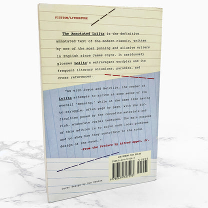 The Annotated Lolita by Vladimir Nabokov [TRADE PAPERBACK] 1991 • Vintage Books