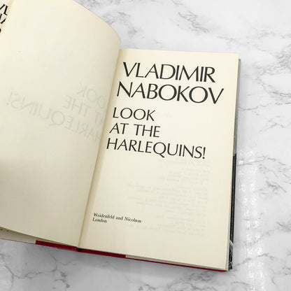 Look at the Harlequins! by Vladimir Nabokov [U.K. FIRST EDITION] 1975 • Weidenfield & Nicolson