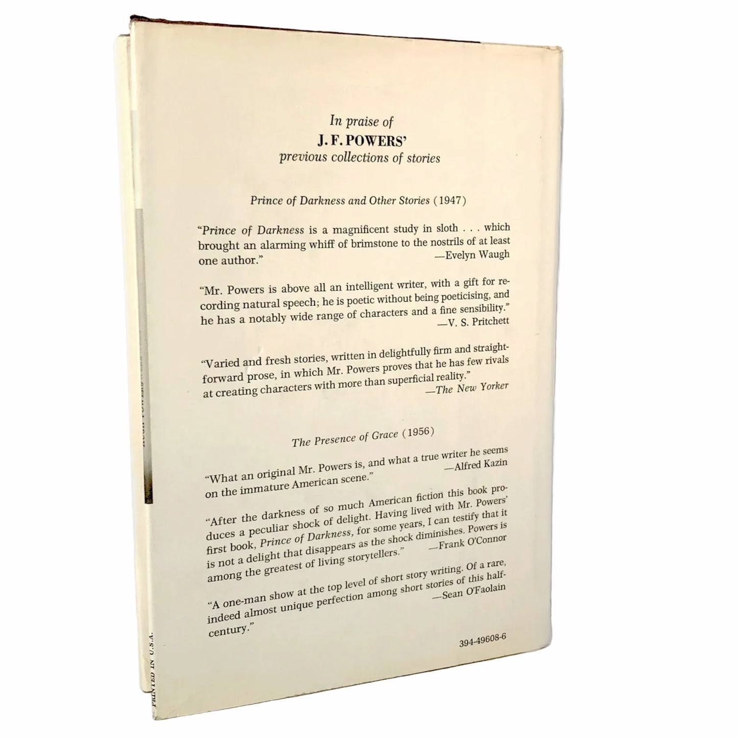 Look How the Fish Live by J.F. Powers [FIRST EDITION • FIRST PRINTING] 1975 • Knopf