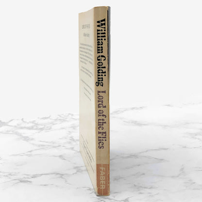 Lord of the Flies by William Golding [U.K. TRADE PAPERBACK] 1981 • Faber & Faber