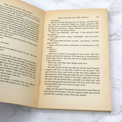 Lord of the Flies by William Golding [U.K. TRADE PAPERBACK] 1981 • Faber & Faber