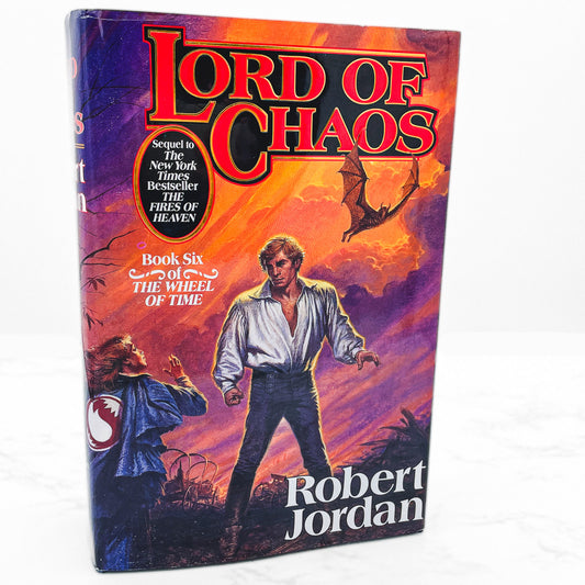 Lord of Chaos by Robert Jordan [FIRST EDITION • FIRST PRINTING] 1994 • The Wheel of Time #6