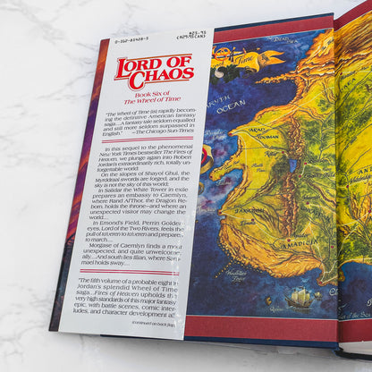 Lord of Chaos by Robert Jordan [FIRST EDITION • FIRST PRINTING] 1994 • The Wheel of Time #6
