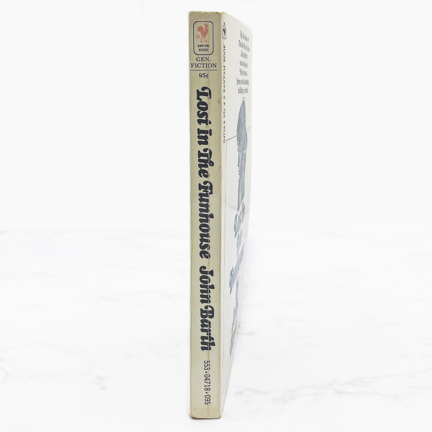 Lost in the Funhouse by John Barth [FIRST PAPERBACK PRINTING] 1969 • Bantam