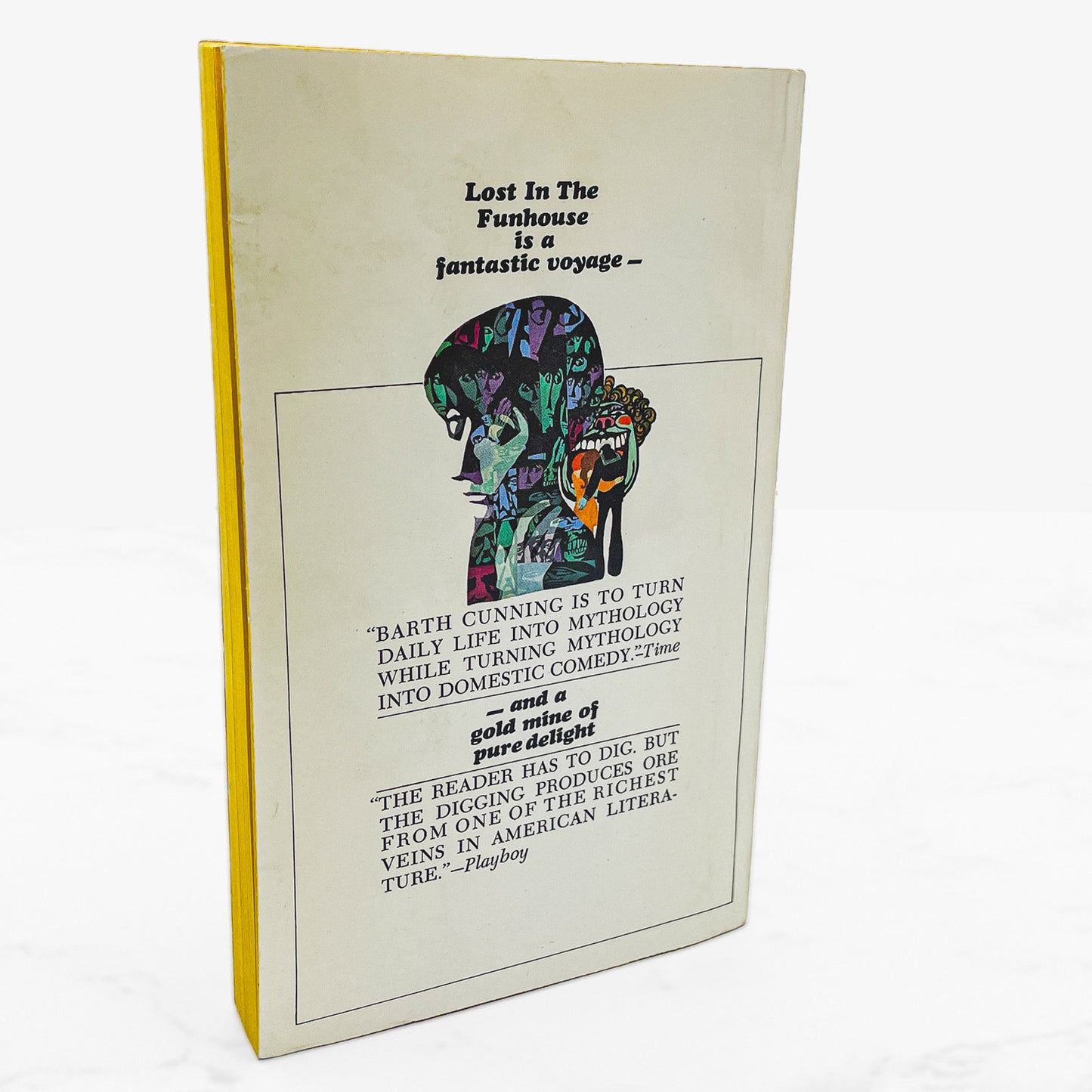 Lost in the Funhouse by John Barth [FIRST PAPERBACK PRINTING] 1969 • Bantam