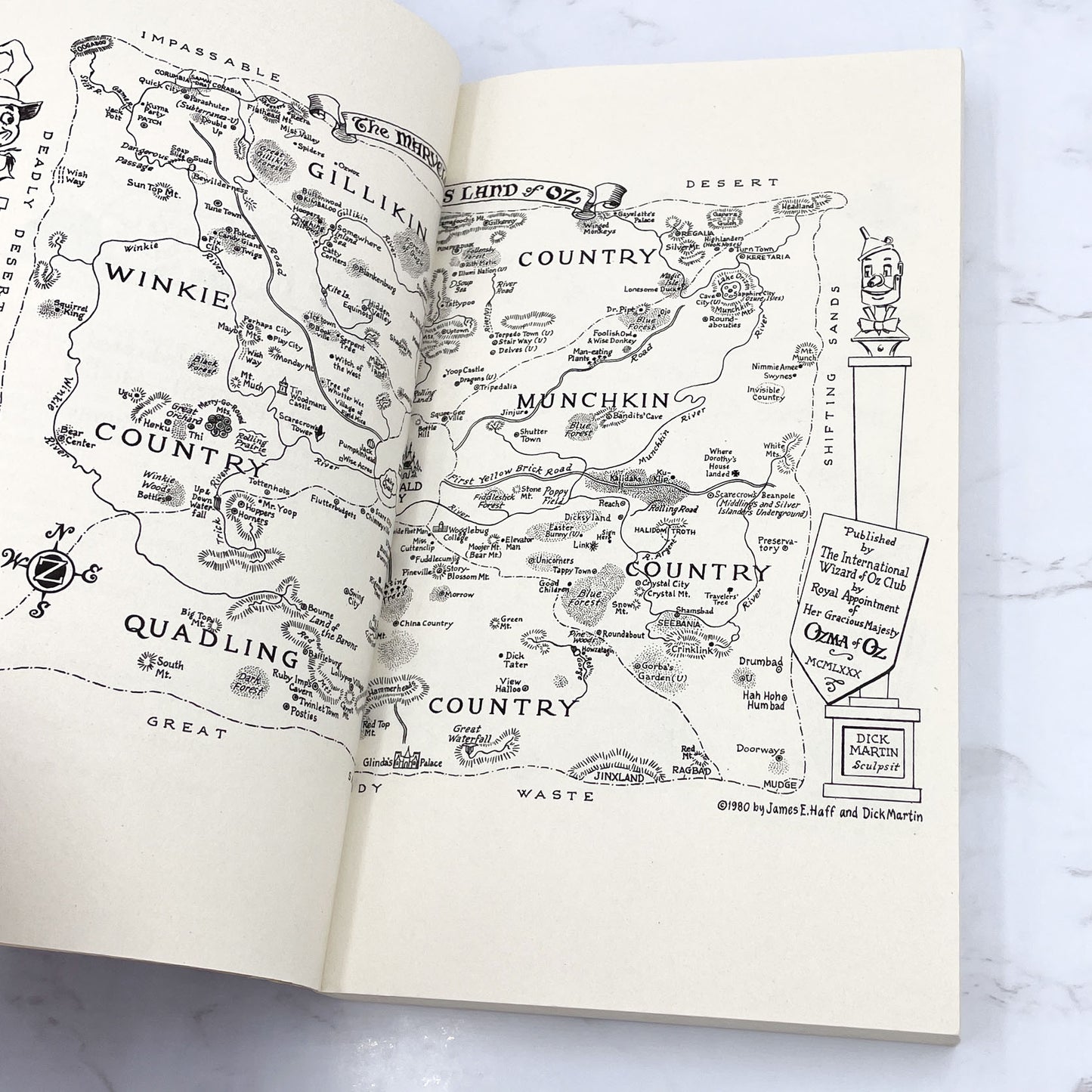 The Lost King of Oz by Ruth Plumly Thompson [TRADE PAPERBACK] 1985 • Del-Rey • Oz Continued #19