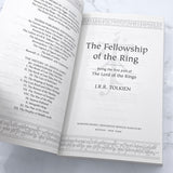 The Fellowship of the Ring by J.R.R. Tolkien [TRADE PAPERBACK RE-ISSUE] • Mariner Books