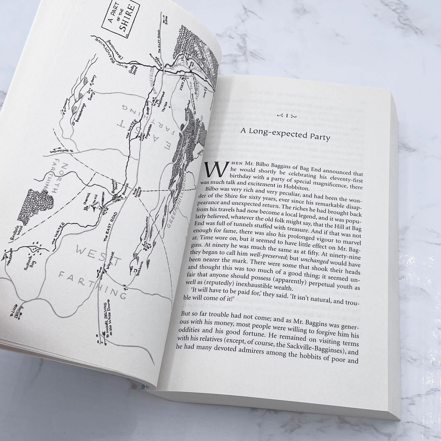 The Fellowship of the Ring by J.R.R. Tolkien [TRADE PAPERBACK RE-ISSUE] • Mariner Books