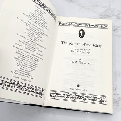 The Return of the King by J.R.R. Tolkien [U.K DELUXE HARDCOVER] 2005 • Definitive Text • Harper Collins