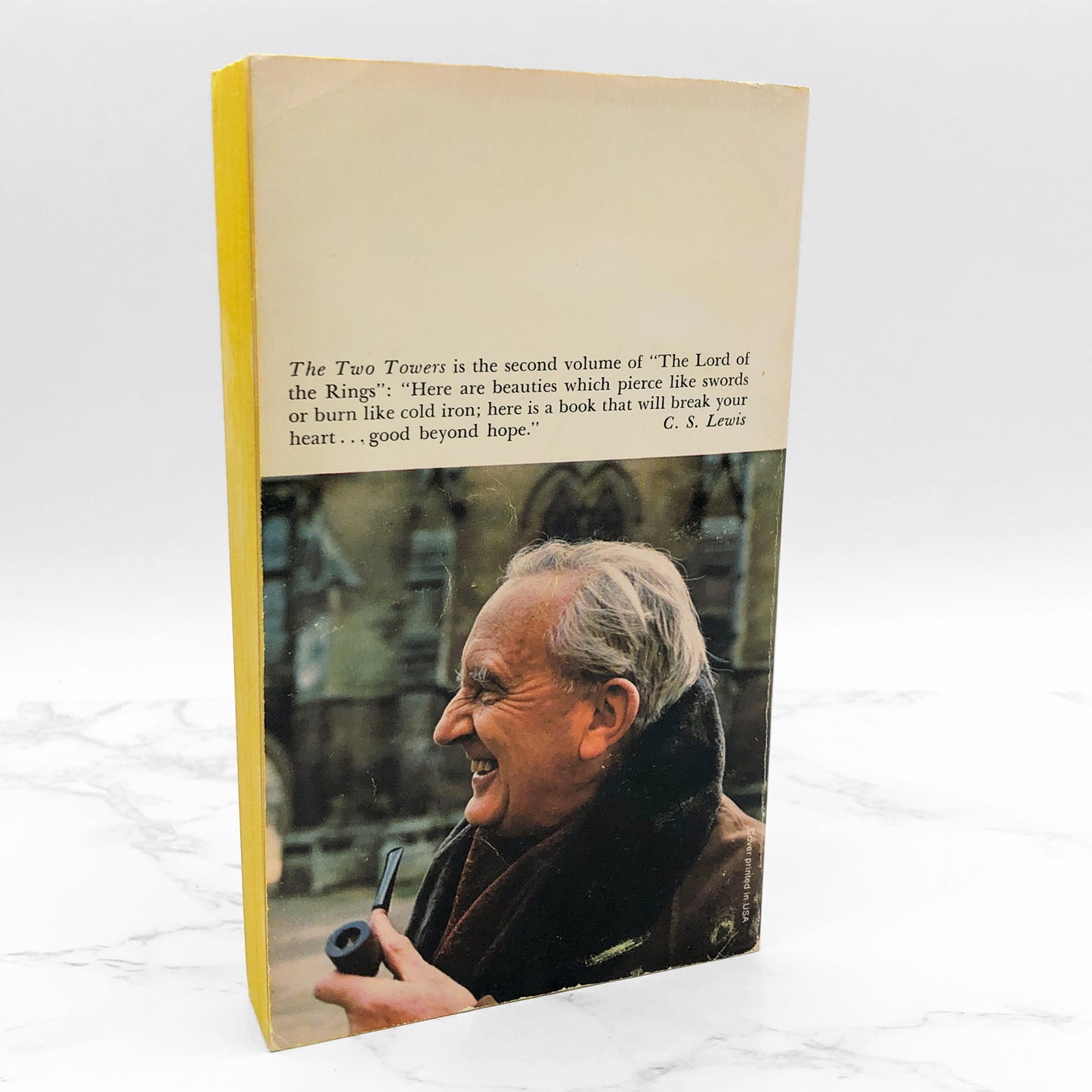 The Two Towers by J.R.R. Tolkien [1975 PAPERBACK] • Lord of the Rings #2 • Ballantine