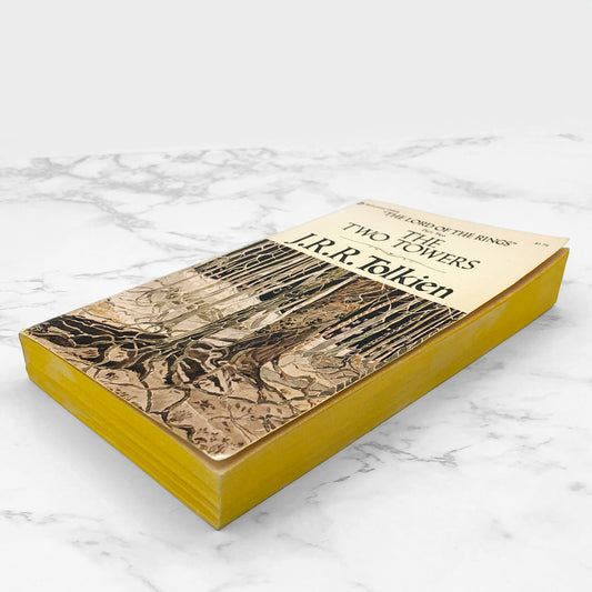 The Two Towers by J.R.R. Tolkien [1975 PAPERBACK] • Lord of the Rings #2 • Ballantine