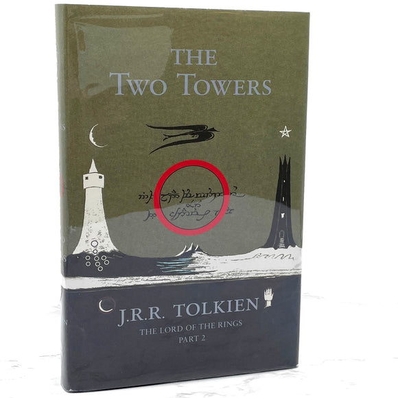 The Two Towers by J.R.R. Tolkien [U.K DELUXE HARDCOVER] 2005 • Definitive Text • Harper Collins