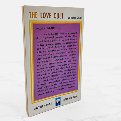 The Love Cult by Myron Kosloff [1963 SLEAZE PAPERBACK] • Nitey Nite