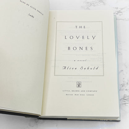 The Lovely Bones by Alice Sebold [FIRST BOOK CLUB PRINTING] 2002 • Little Brown