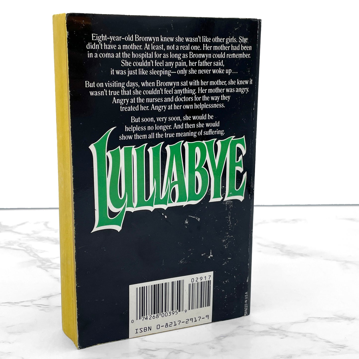 Lullabye by Patricia Wallace [FIRST EDITION • FIRST PRINTING] 1990 • Zebra Horror