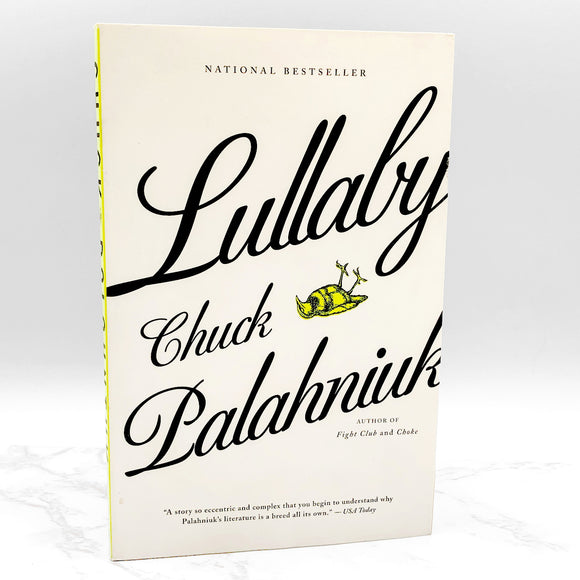 Lullaby by Chuck Palahniuk [FIRST PAPERBACK EDITION] 2003 • Anchor Books