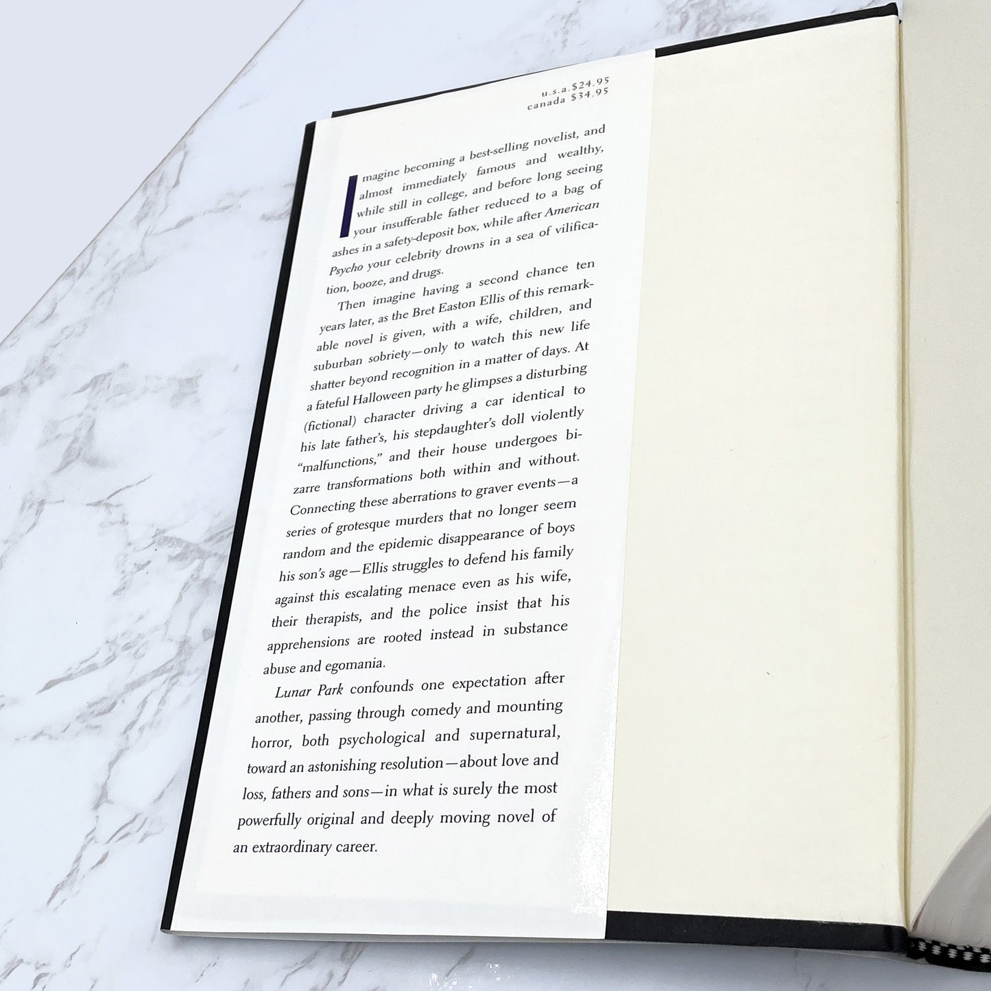 Lunar Park by Bret Easton Ellis [FIRST EDITION • FIRST PRINTING] 2005 • Knopf