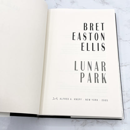 Lunar Park by Bret Easton Ellis [FIRST EDITION • FIRST PRINTING] 2005 • Knopf