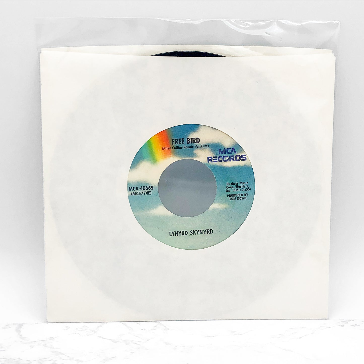 Lynyrd Skynyrd – Free Bird / Searching LIVE [7" SINGLE] 1980 • MCA