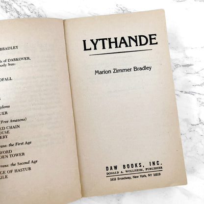 Lythande by Marion Zimmer Bradley [FIRST EDITION PAPERBACK] 1986 • DAW