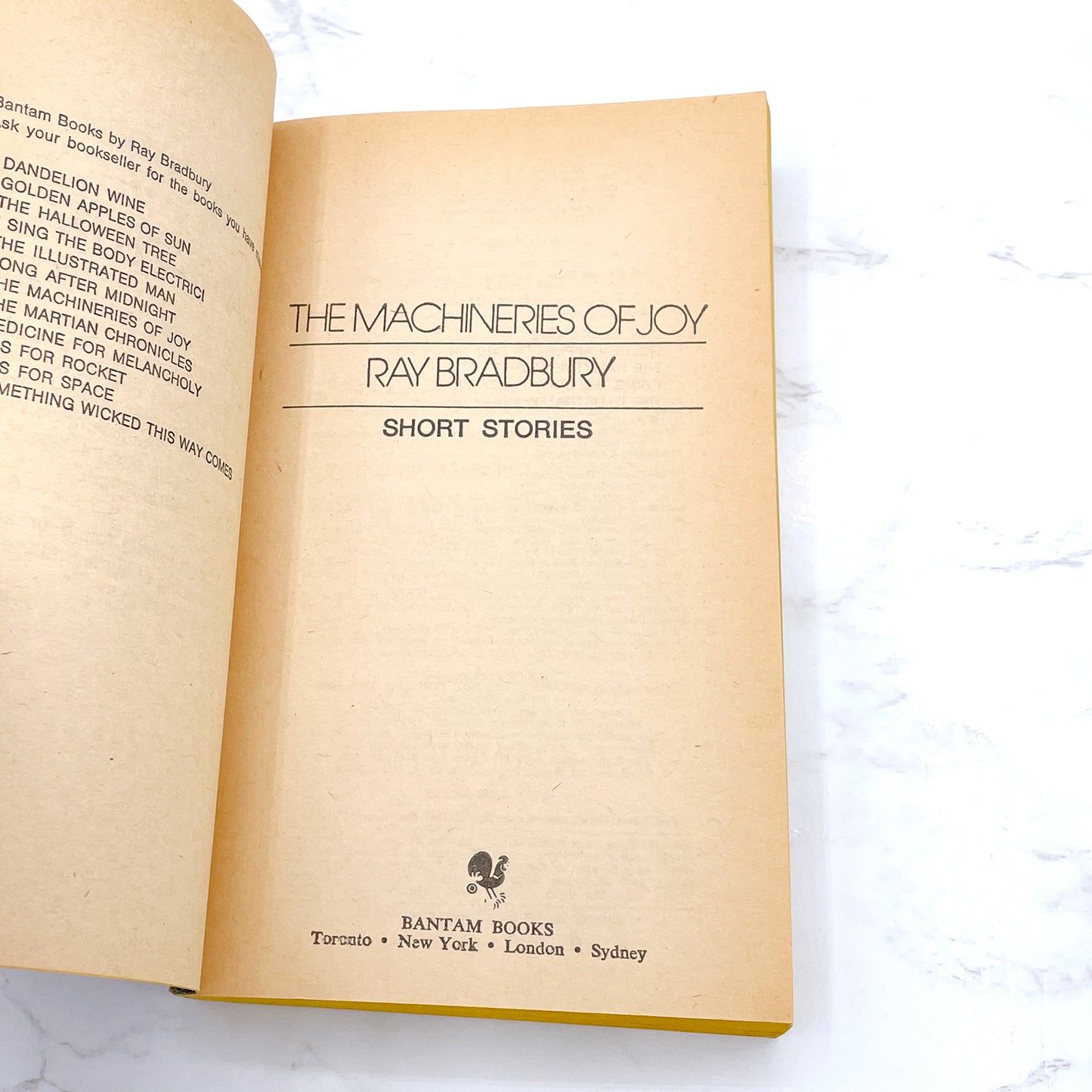 The Machineries of Joy by Ray Bradbury [1983 PAPERBACK] Bantam