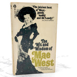 The Wit and Wisdom of Mae West by Joseph Weintraub [FIRST PAPERBACK PRINTING] 1970 • Avon