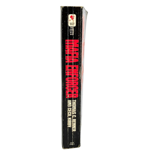 Mafia Enforcer by Cecil Kirby & Thomas C Renner [FIRST PAPERBACK PRINTING] 1988 • Bantam