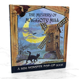 The Mystery of Maggoty Mill (A Mini-Monster Pop-Up Book) by Skip Skwarek [FIRST EDITION POP-UP BOOK] 1992 • Dial