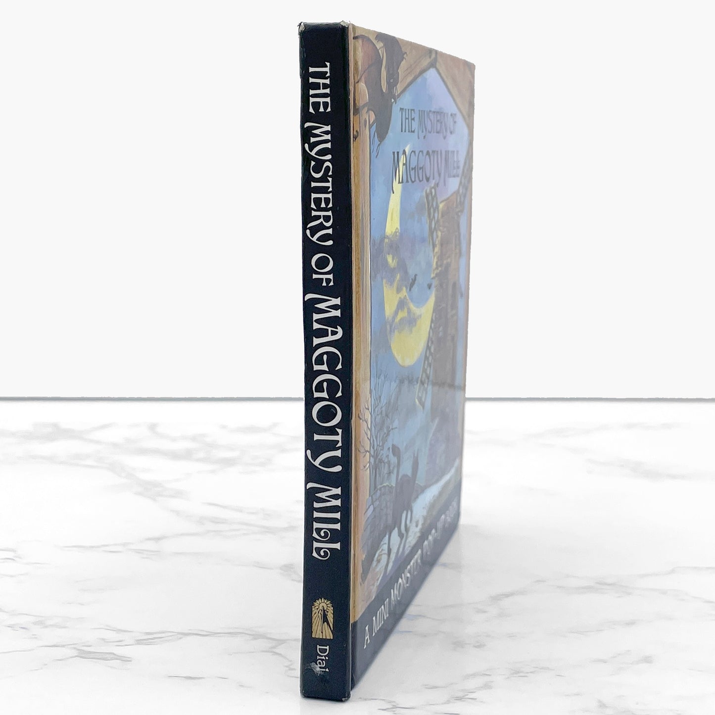 The Mystery of Maggoty Mill (A Mini-Monster Pop-Up Book) by Skip Skwarek [FIRST EDITION POP-UP BOOK] 1992 • Dial