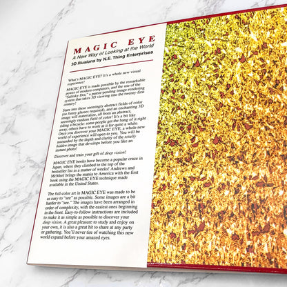 Magic Eye: 3-D Illusions by N.E. Thing Enterprises [FIRST EDITION] 1993 • Andrews & McMeel