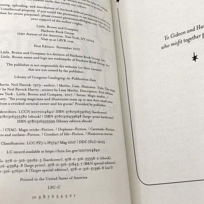 The Magic Misfits by Neil Patrick Harris SIGNED! [FIRST EDITION] 2017