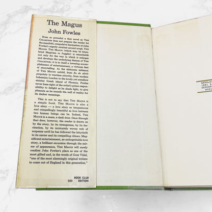 The Magus by John Fowles [1965 HARDCOVER] BCE • Little Brown