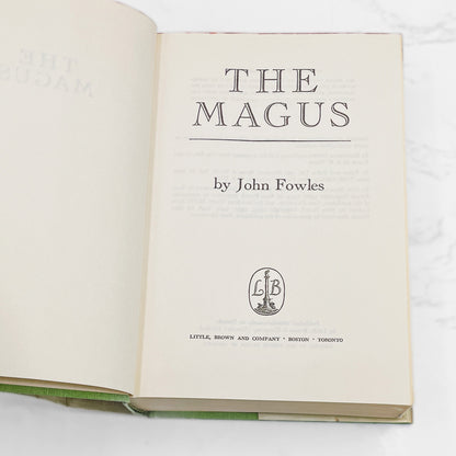 The Magus by John Fowles [1965 HARDCOVER] BCE • Little Brown