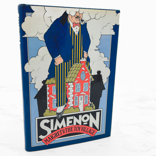Maigret and the Toy Village by Georges Simenon [U.S. FIRST EDITION] 1979 • HBJ