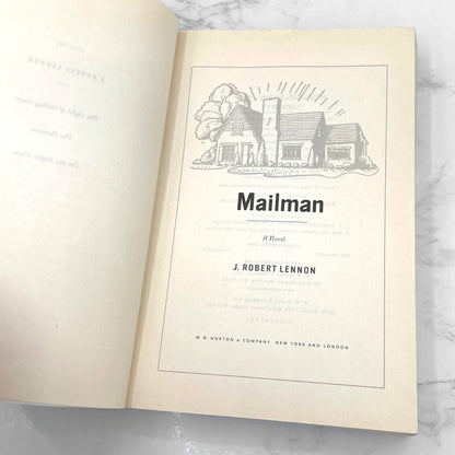 Mailman by J. Robert Lennon [FIRST PAPERBACK PRINTING] 2004 • Norton