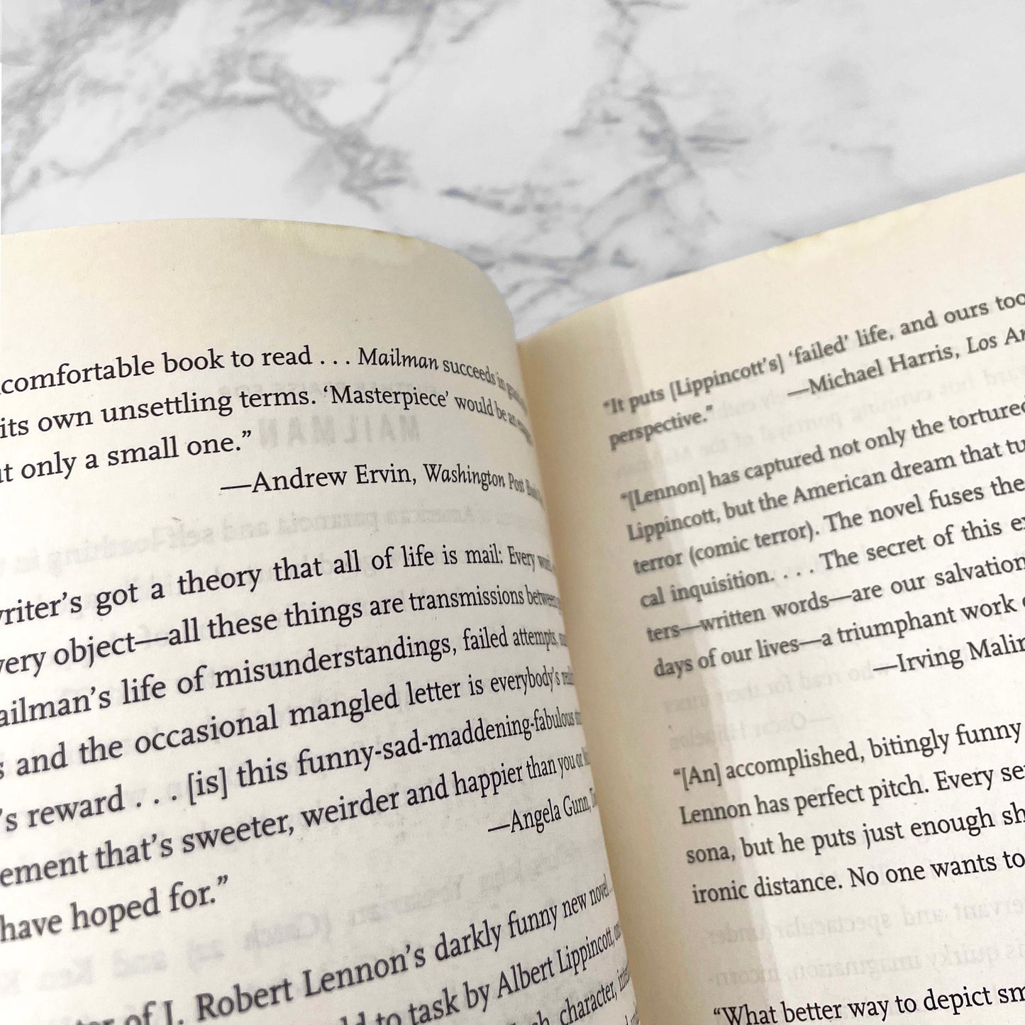 Mailman by J. Robert Lennon [FIRST PAPERBACK PRINTING] 2004 • Norton