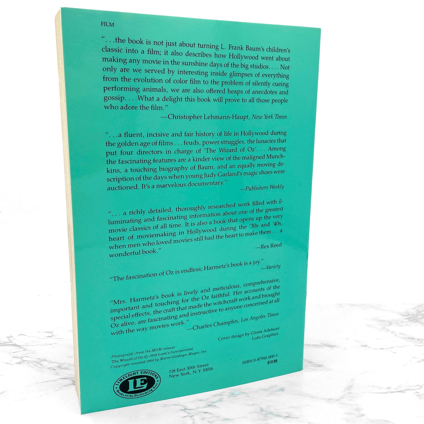 The Making of the Wizard of Oz: Movie Magic & Studio Power in the Prime of MGM by Aljean Harmetz [TRADE PAPERBACK] 1987