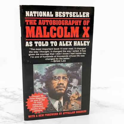 The Autobiography of Malcolm X as told to Alex Haley [1999 PAPERBACK] • w/ new fwd. by Attallah Shabazz & Ossie Davis