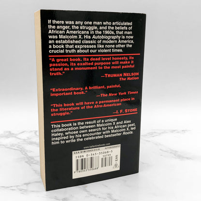 The Autobiography of Malcolm X as told to Alex Haley [1999 PAPERBACK] • w/ new fwd. by Attallah Shabazz & Ossie Davis