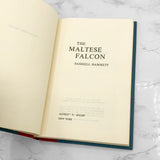 The Maltese Falcon by Dashiell Hammett [BOOK CLUB HARDCOVER] 1957 • Knopf