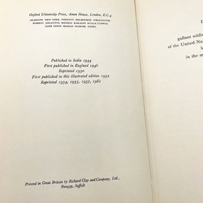 Man-Eaters of Kumaon by Jim Corbett [ILLUSTRATED U.K HARDCOVER] 1961 • Oxford Press