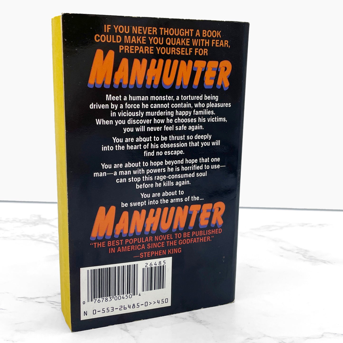 Manhunter (aka Red Dragon) by Thomas Harris [MOVIE TIE-IN PAPERBACK] 1986 • Bantam