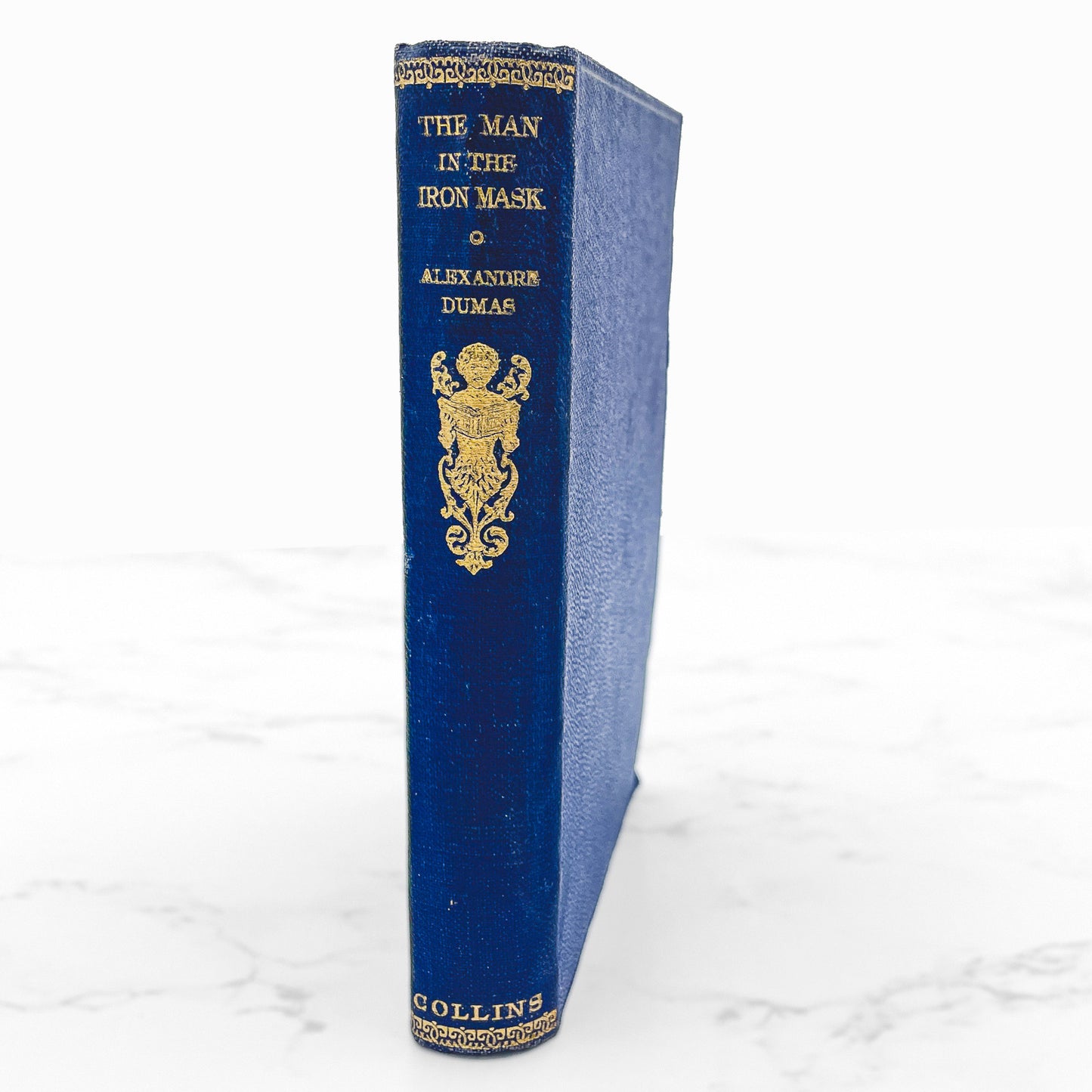 The Man in the Iron Mask by Alexandre Dumas [U.K. MINIATURE HARDCOVER] 1920 • Collins' Clear-Type Press