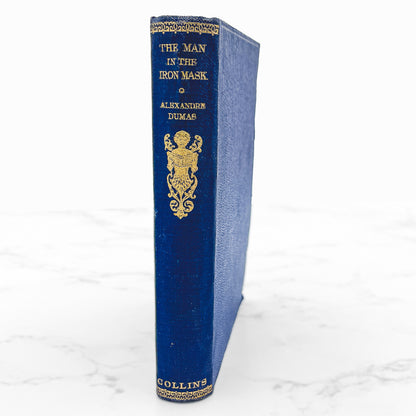 The Man in the Iron Mask by Alexandre Dumas [U.K. MINIATURE HARDCOVER] 1920 • Collins' Clear-Type Press