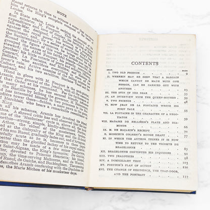 The Man in the Iron Mask by Alexandre Dumas [U.K. MINIATURE HARDCOVER] 1920 • Collins' Clear-Type Press