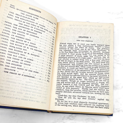 The Man in the Iron Mask by Alexandre Dumas [U.K. MINIATURE HARDCOVER] 1920 • Collins' Clear-Type Press