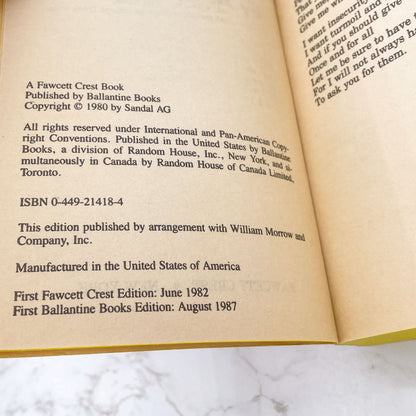 Man on Fire by A.J. Quinnell [1987 PAPERBBACK] • Fawcett Crest • Rare Movie Tie-in!