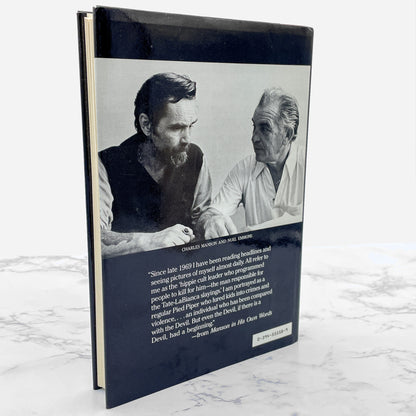 Manson in His Own Words by Charles Manson & Neul Emmons [FIRST EDITION] 1986 • Grove Press • Mint